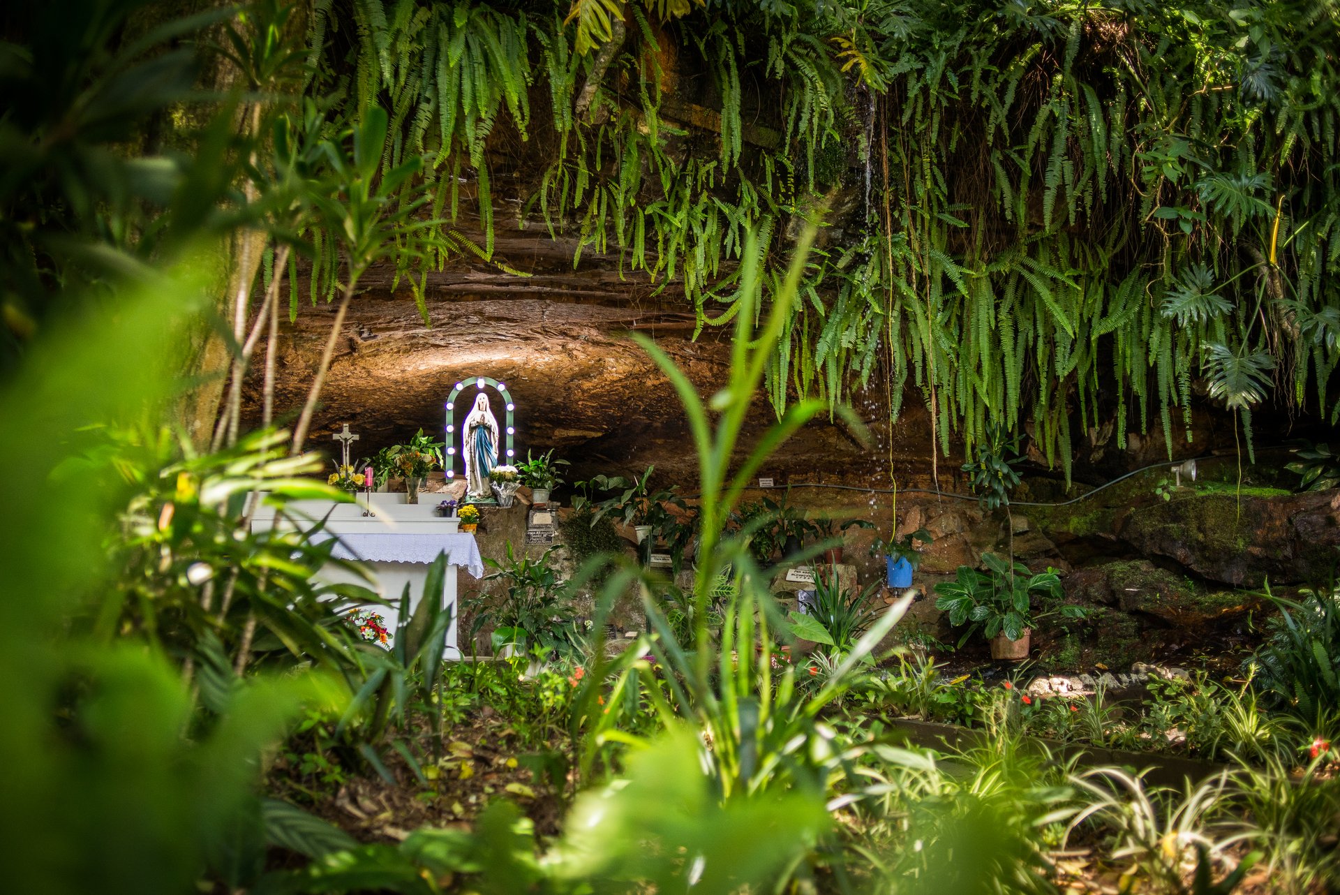 Foto de Gruta Natural Nossa Senhora de Lourdes
