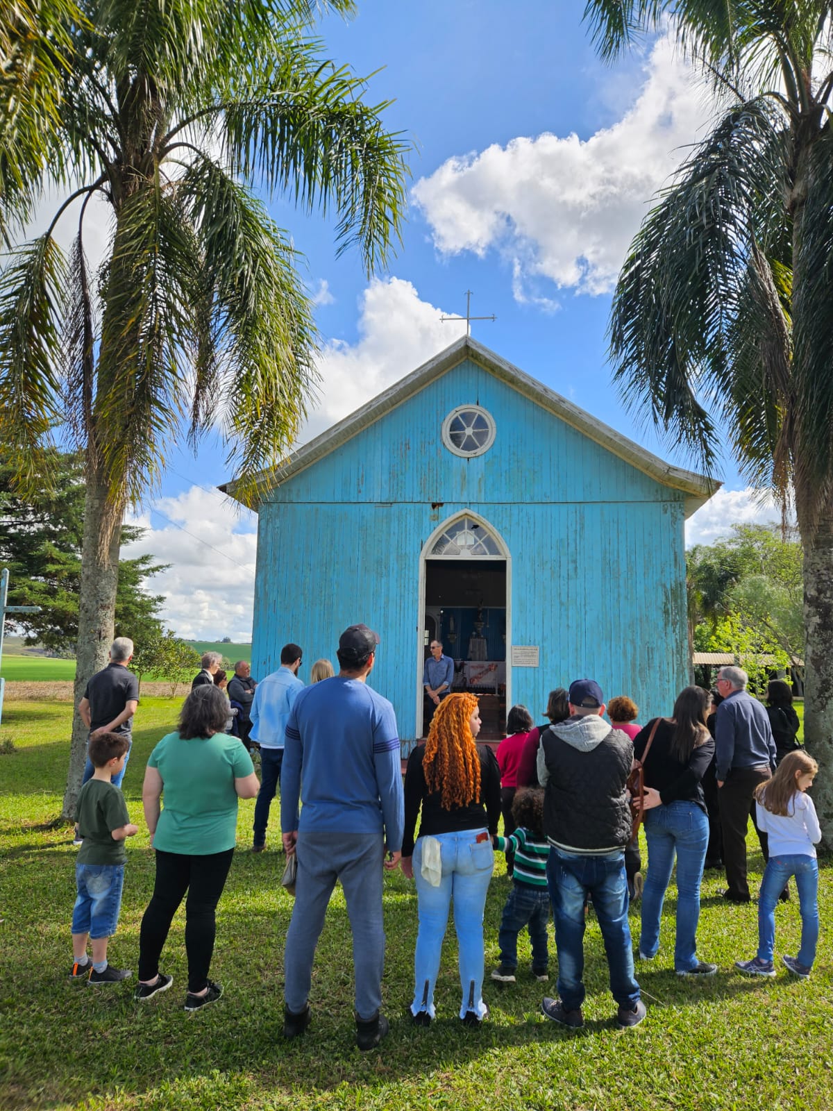 Foto de Igreja da comunidade de Vista Alegre – S. Sebastião