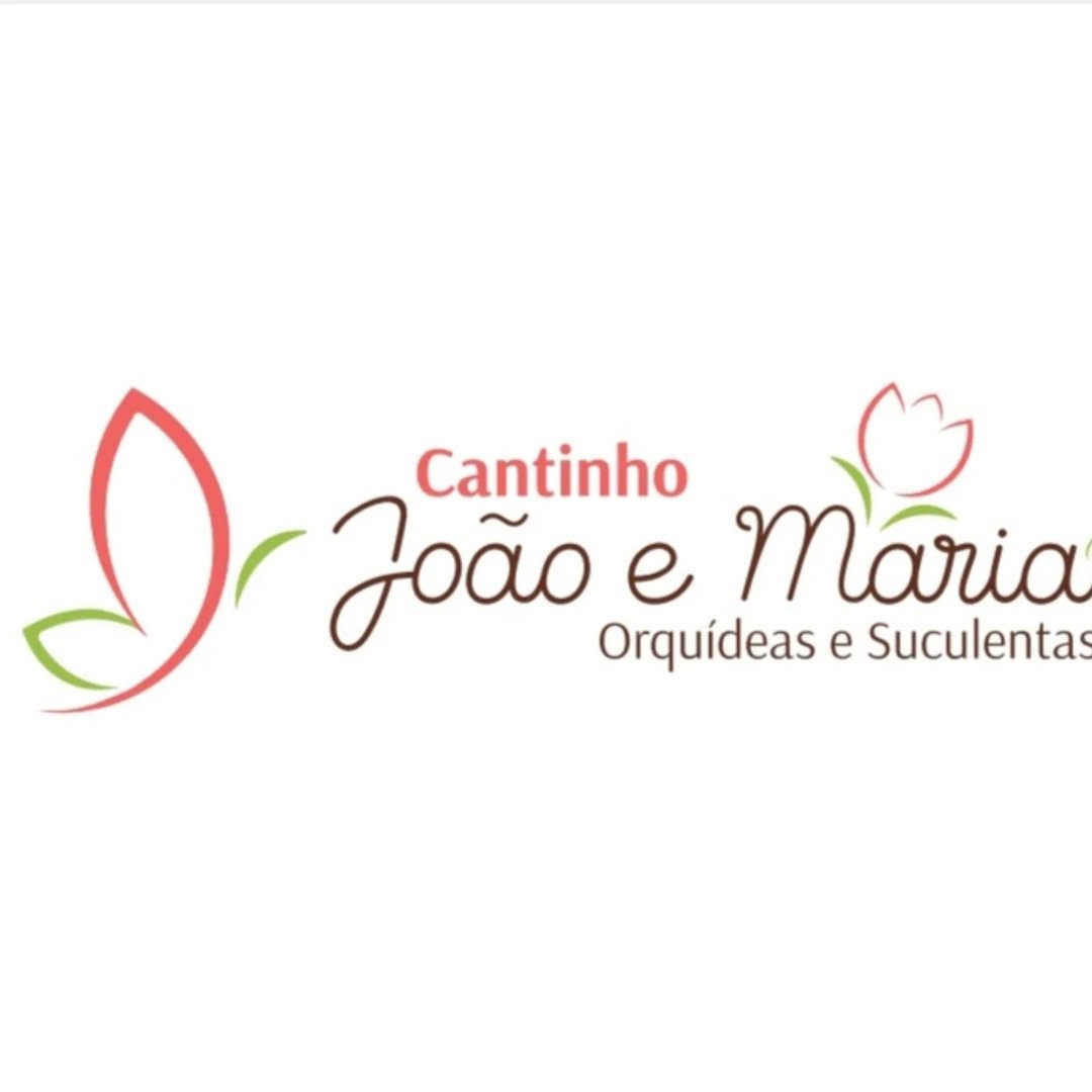 Logo Cantinho João e Maria Orquídeas e Suculentas